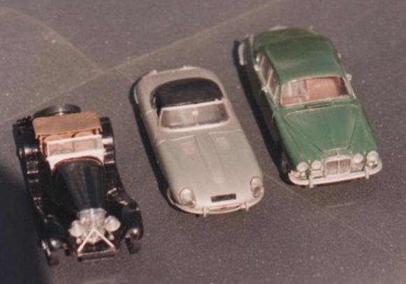 Restoring model cars